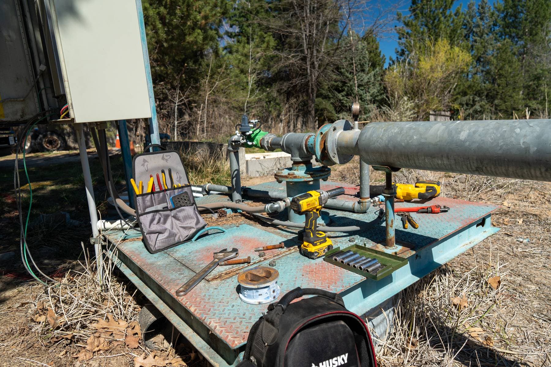 Repairing a pump